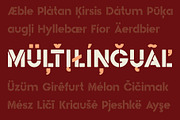Pikolo Block Font, a Sans Serif Font by Ideabuk (Thumbnail 3 of 8)