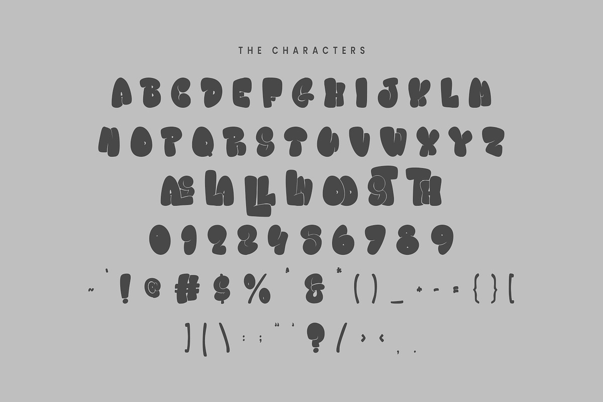 Bloochas Street Graffiti Display Fon, a Handwritten Font by Maulana Creative (Photo 4 of 6)
