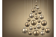 Big golden Christmas & New Year set, a Decorative Illustration by Vjom (Thumbnail 22 of 30)