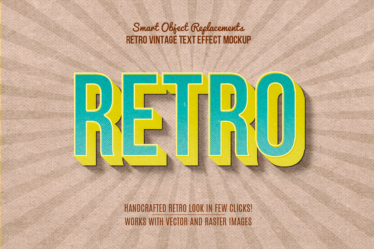 10 Retro Vintage Text Effect, a Layer Style Add-On by Anomali Creatype (Photo 3 of 11)