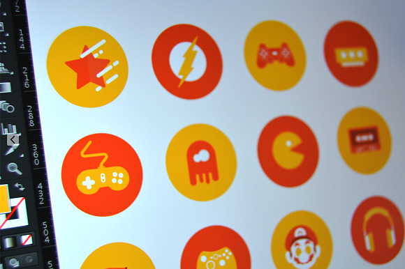 50 Vector Flat Icons