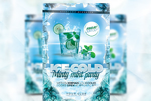 Minty Mint - Flyer Template