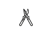 50 Professional Garden Shears Vector, an Illustration by hafijul (Thumbnail 10 of 51)