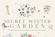 Secret Winter Garden Collection, a Decorative Illustration by Karma (Thumbnail 14 of 21)