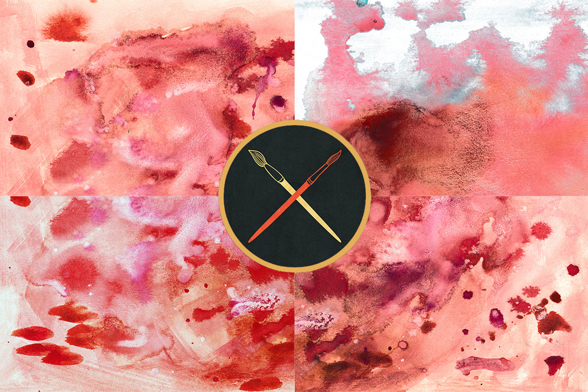 True Watercolor. Ruby.