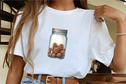 Fall Mason Jars Clipart Bundlev, an Illustration by CrexoraLab (Thumbnail 2 of 5)