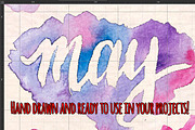 21 Month Watercolors Graphics, a Decorative Illustration by Violet LeBeaux (Thumbnail 2 of 3)
