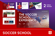 Soccer School PowerPoint, a Presentation Template by Antstheme (Thumbnail 1 of 4)