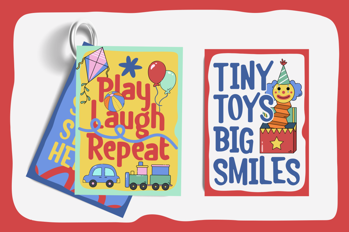 Play Block Playful Display Font, a Font by PutraCetol Studio (Photo 3 of 5)