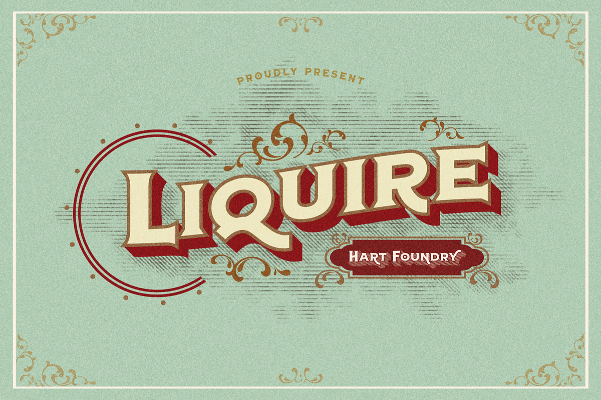 Liquire, a Serif Font by Hart Foundry™ (Photo 1 of 9)