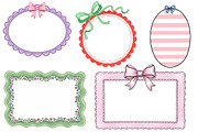 Christmas Coquette Frame Clipart, an Illustration by Daily.Designs (Thumbnail 4 of 4)