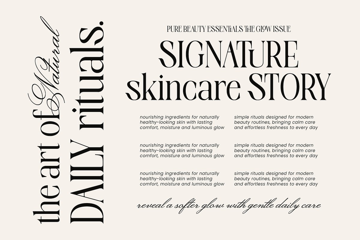 Valentine Editorial Serif, a Serif Font by AmorfaType (Photo 7 of 8)