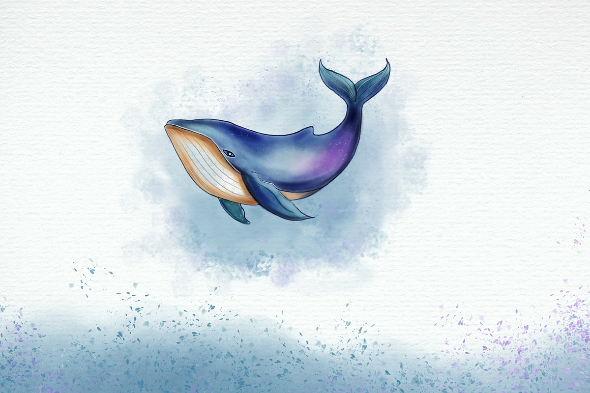 Watercolor Procreate Brushes, a Brush Add-On by Elatedowl (Photo 4 of 6)