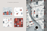 Winter days - calm and cozy Holidays, a Decorative Illustration by Cute Atelier (Thumbnail 6 of 7)