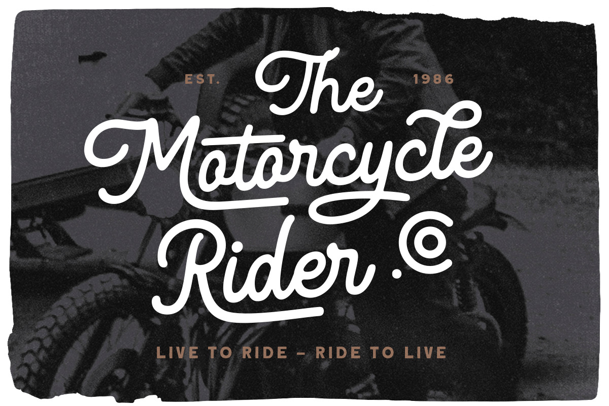 Dountyland - Monoline Script, a Script Font by Letterhend Studio (Photo 4 of 8)