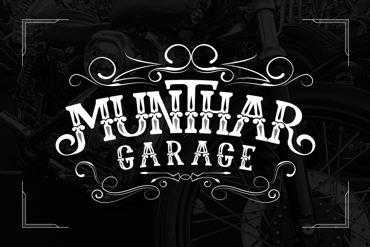 ALITIDE Typeface preview 2