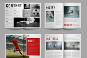 Sport Magazine Layout, a Magazine Template by ContestDesign (Thumbnail 3 of 3)