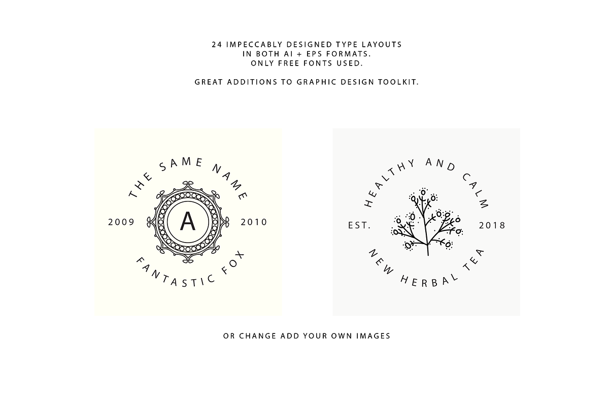 ELEGANT TYPEFACE LOGO CREATOR (60 s), a Branding & Logo Template by pawellpi (Photo 5 of 6)