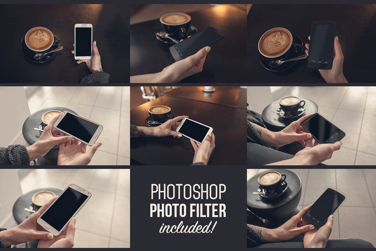 8 Real Photo Android Mock-ups, an Android Mockup by ZedProMedia (Photo 4 of 5)