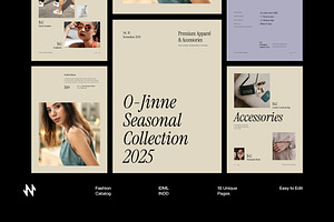 Fashion Catalog Template, a Brochure Template by Neermana
