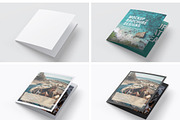 Square Trifold Brochure Mockup 01, a Print Template by Mockups by Carlos Viloria (Thumbnail 6 of 6)