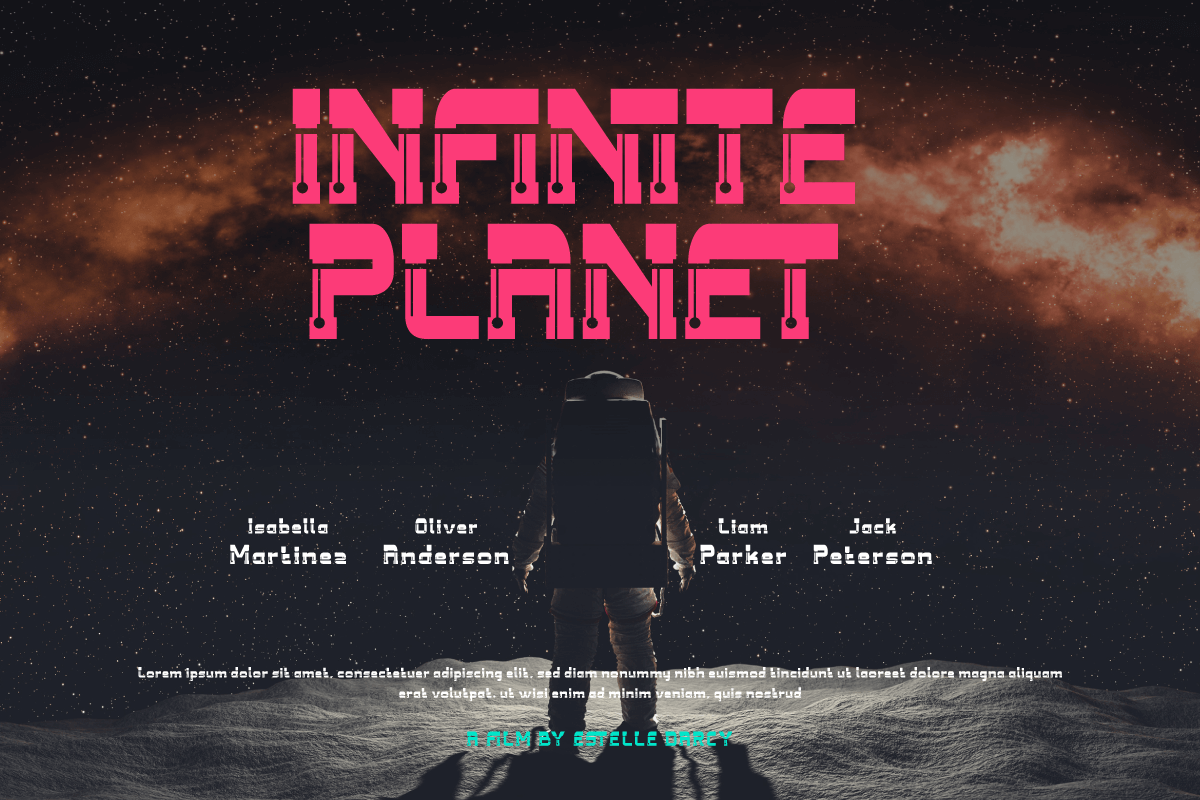Tanire - Futuristic Tech Font, a Sans Serif Font by twinstd (Photo 9 of 10)