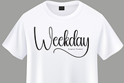 Sunday | Script Font, a Handwritten Font by Scratchones (Thumbnail 2 of 9)