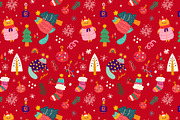 Christmas Cats, a Seasonal Illustration by MoleskoStudio (Thumbnail 21 of 26)