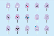 Cotton Candy Emojis, an Emoji Icon by Kanga & Moose (Thumbnail 4 of 6)