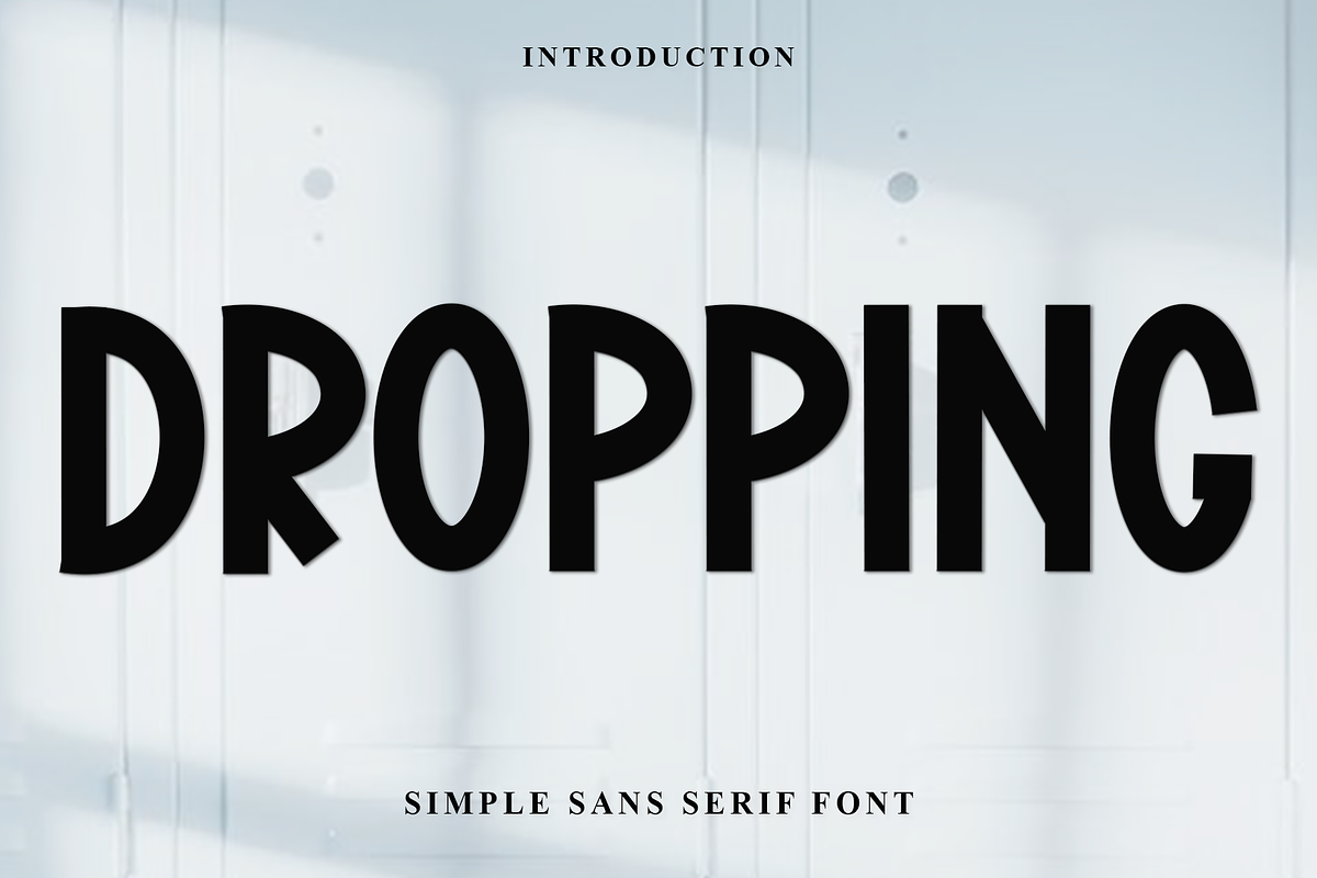 Dropping, a Script Font by FreshTypeINK (Photo 1 of 8)