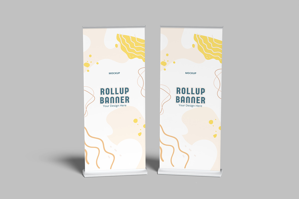 Rollup Banner Mockup, a Print Template by rizalamora (Photo 4 of 11)