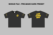 Oversize Tshirt Vector Flat Mockup, a Shirt Mockup by Infinity Mockups (Thumbnail 8 of 8)