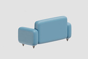Cartoon sofa 02, an Object 3D Model by fahad121 (Thumbnail 5 of 8)