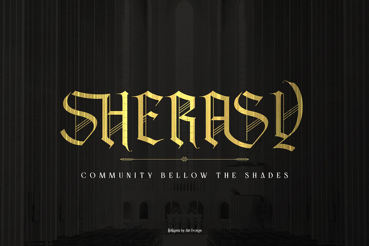 Belligoes Blackletter Font, a Blackletter Font by alit design (Photo 12 of 15)