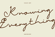 CS Salvia – Signature Font, a Script Font by Craft Supply Co. (Thumbnail 3 of 8)