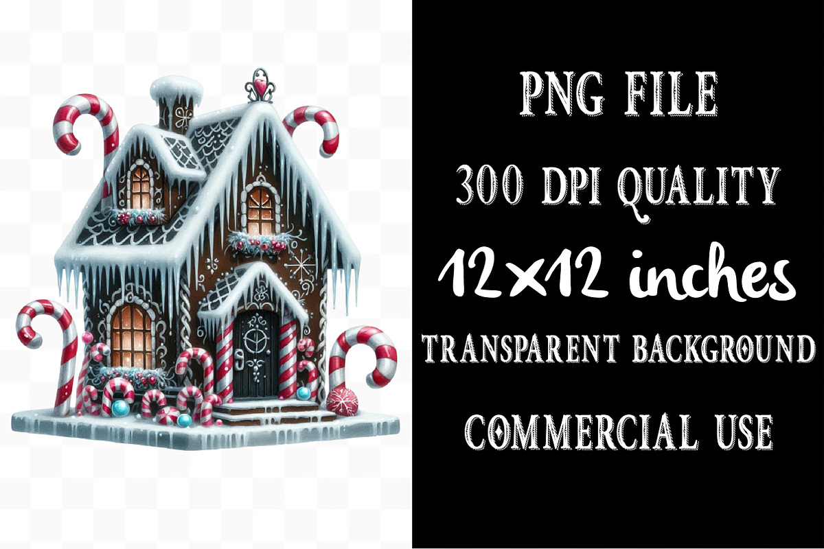 Gothic Christmas Winter Clipart, an Illustration by Designking (Photo 4 of 5)
