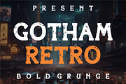 Gotham Retro, a Font by Limited.studio (Thumbnail 1 of 7)