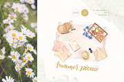 Picnic Time - Illustrations Set, a Food Illustration by Julia M. Watercolor (Thumbnail 8 of 16)