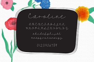 Caroline - A Script Font