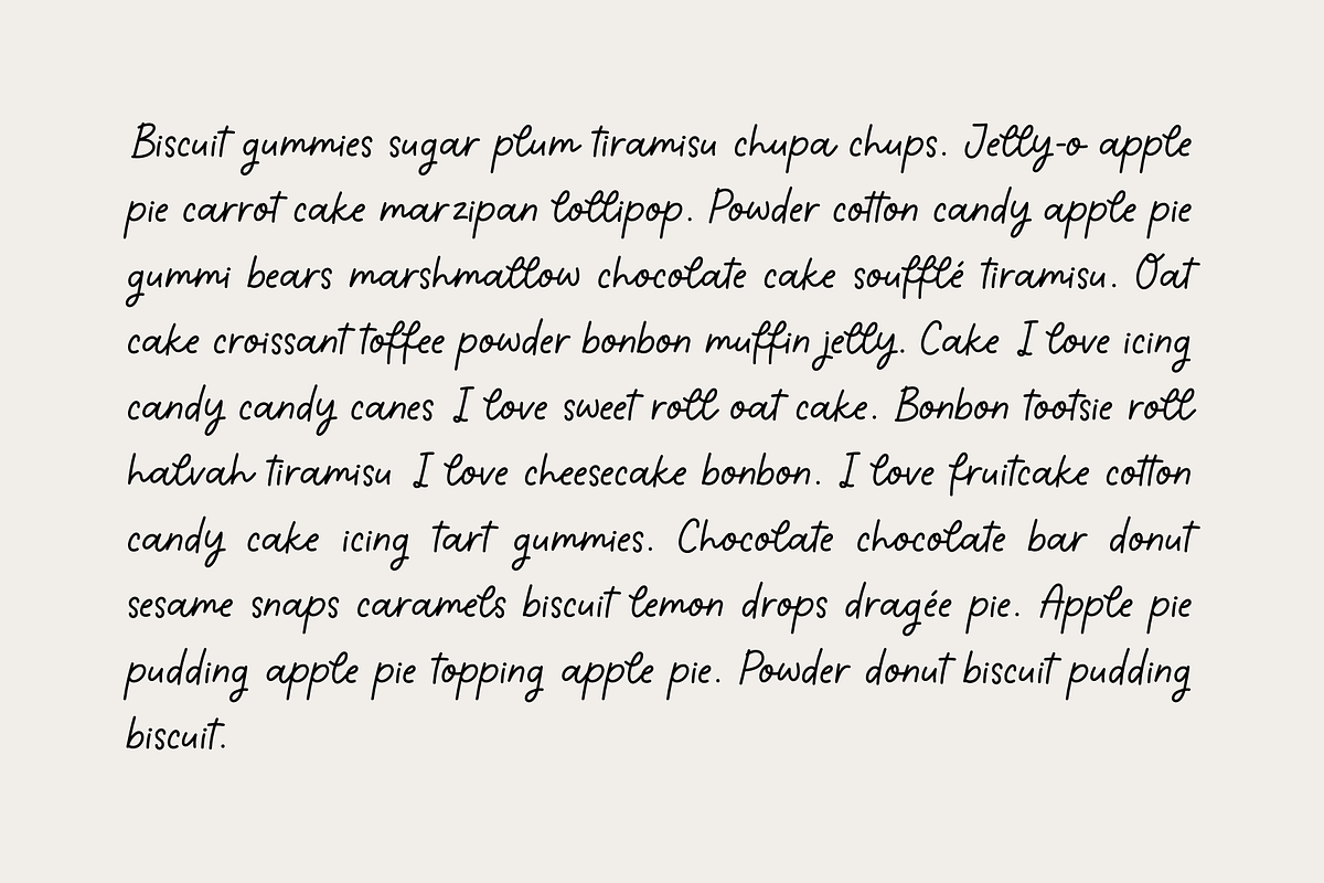 Magdalena, a Handwritten Font by Sofia Skoog (Photo 8 of 10)