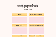 A Wellness and Weight Loss Journal, a Stationery Template by Brand Your Biz Co. (Thumbnail 6 of 9)