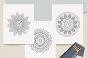 Ethnic Mandala Coloring Book, a Graphic by MISTstudioDesign (Thumbnail 2 of 8)