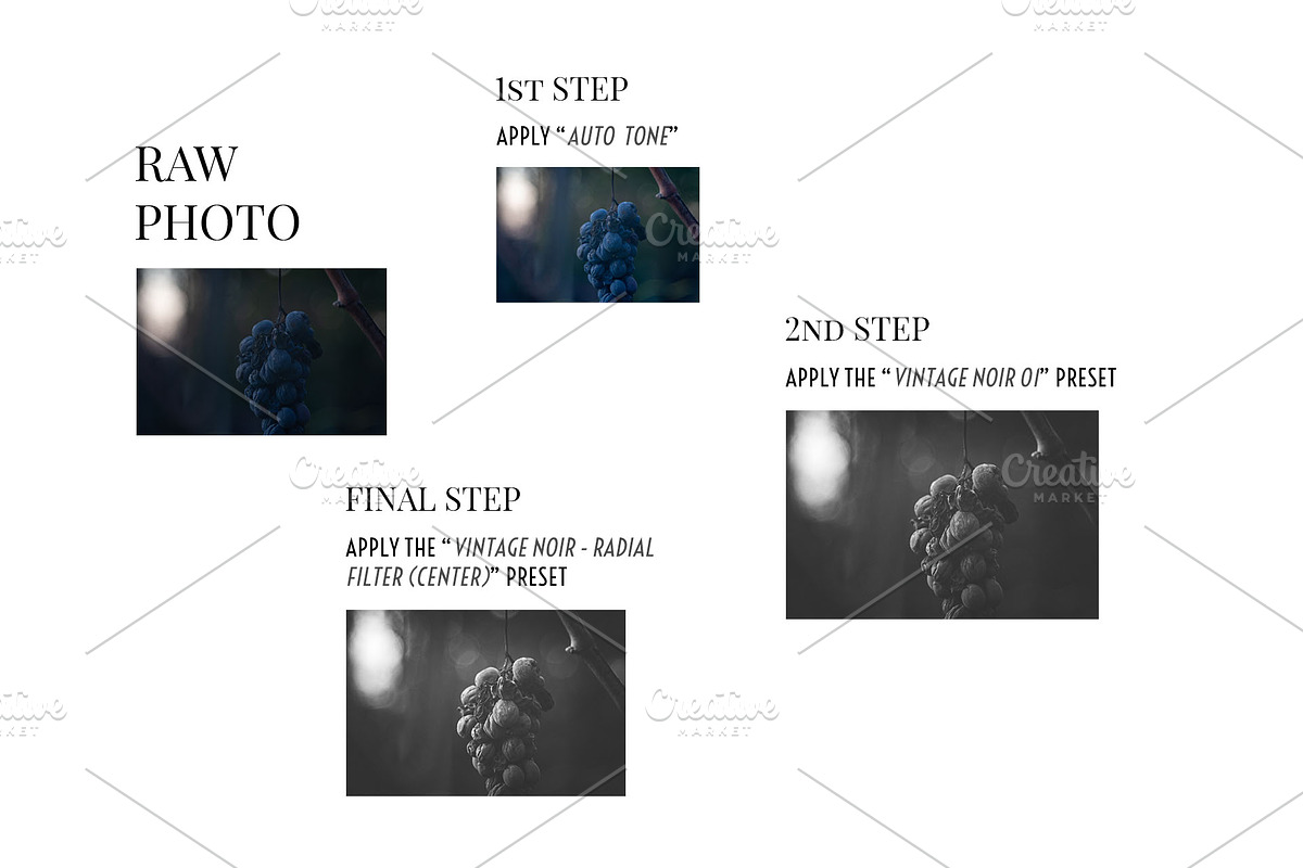VINTAGE NOIR Lightroom Preset, a Preset Add-On by Mark Borbely (Photo 9 of 9)
