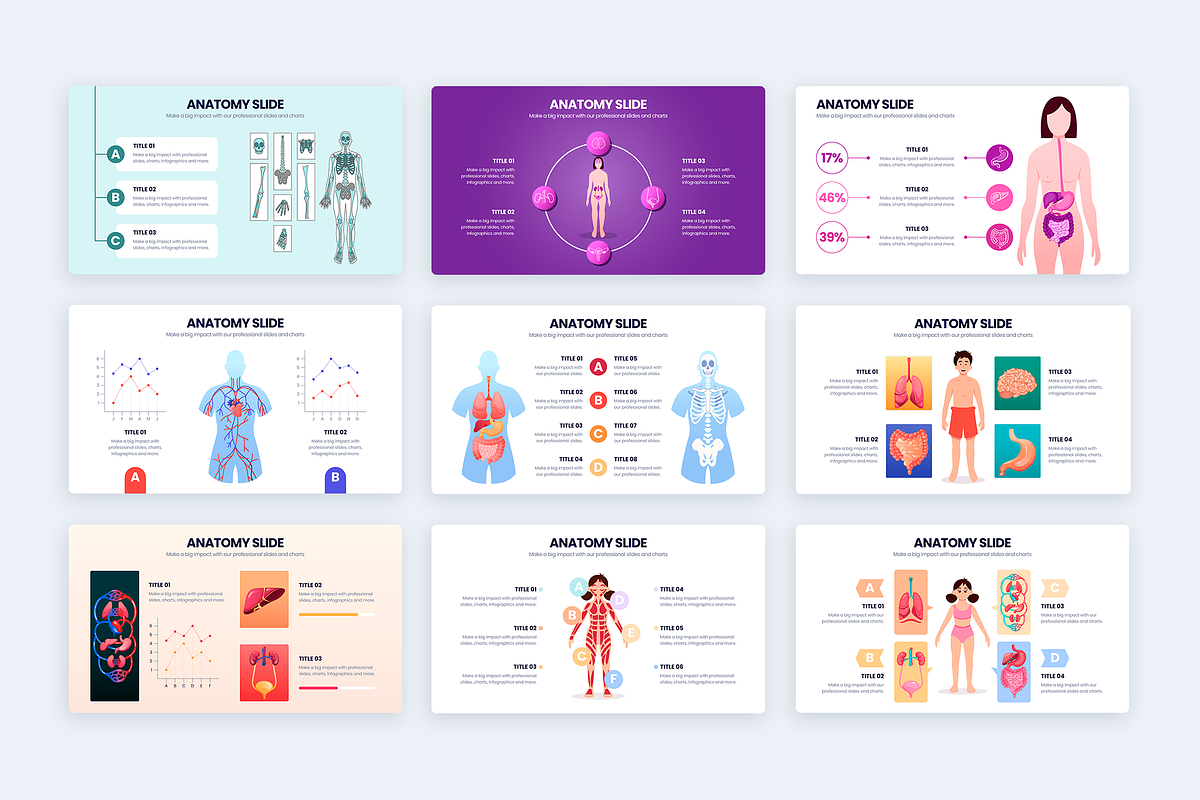 Anatomy Powerpoint Template Slides, a Presentation Template by Slidesmash