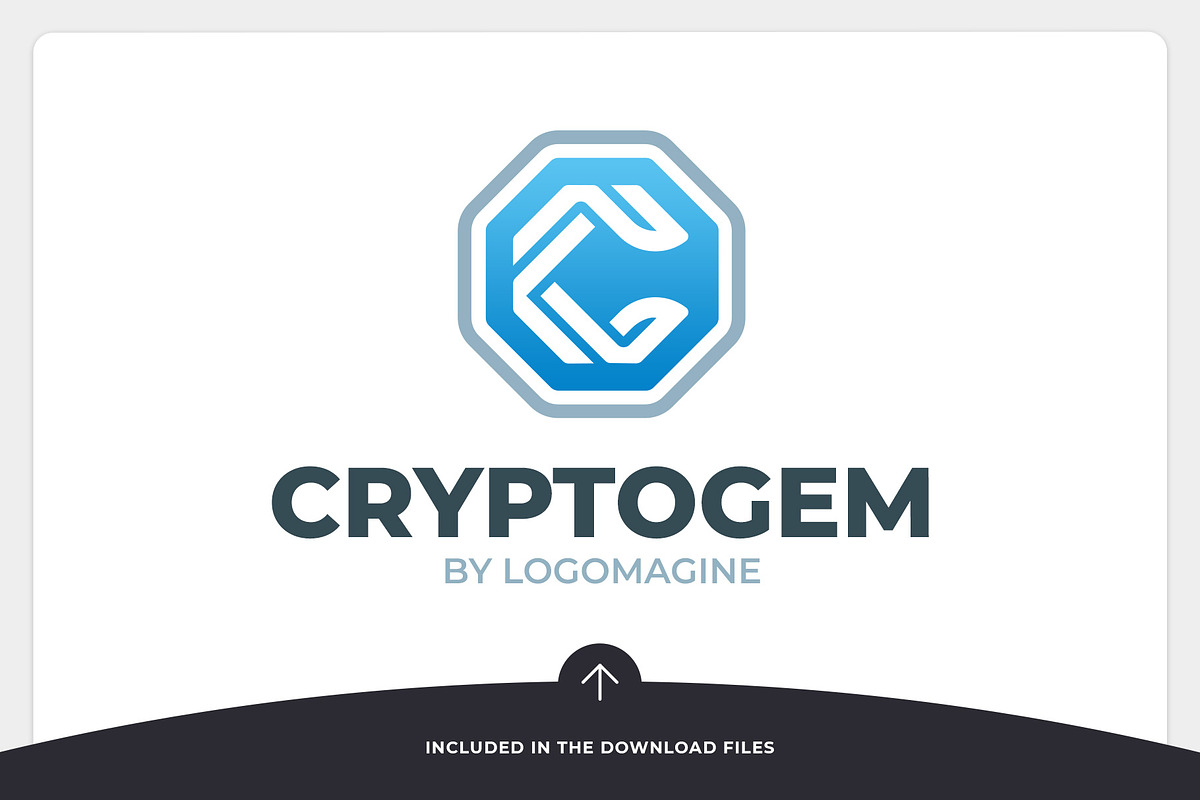 Cryptogem - Letter C Logo Template, a Branding & Logo Template by LOGOMAGINE (Photo 7 of 16)