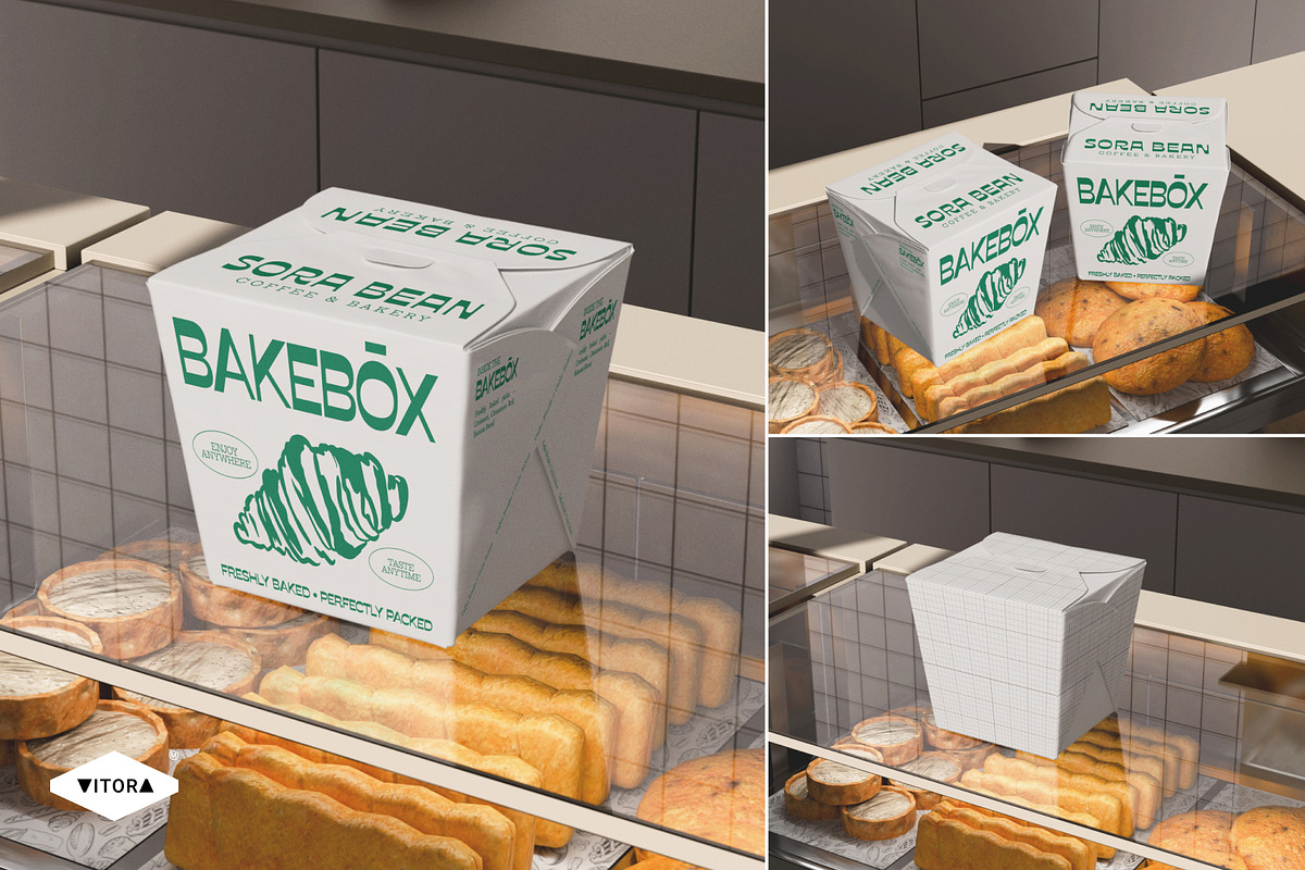 SORA BEAN - Coffee & Bakery Mockups, an Advertising Mockup by Vitora Mockup (Photo 5 of 11)