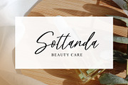 Meritany - Modern Handwritten Font, a Script Font by MJB Letters (Thumbnail 3 of 8)