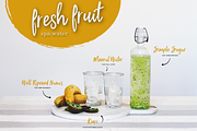 Kiwi Refresher Font Duo, a Script Font by Flycatcher Design (Thumbnail 7 of 7)