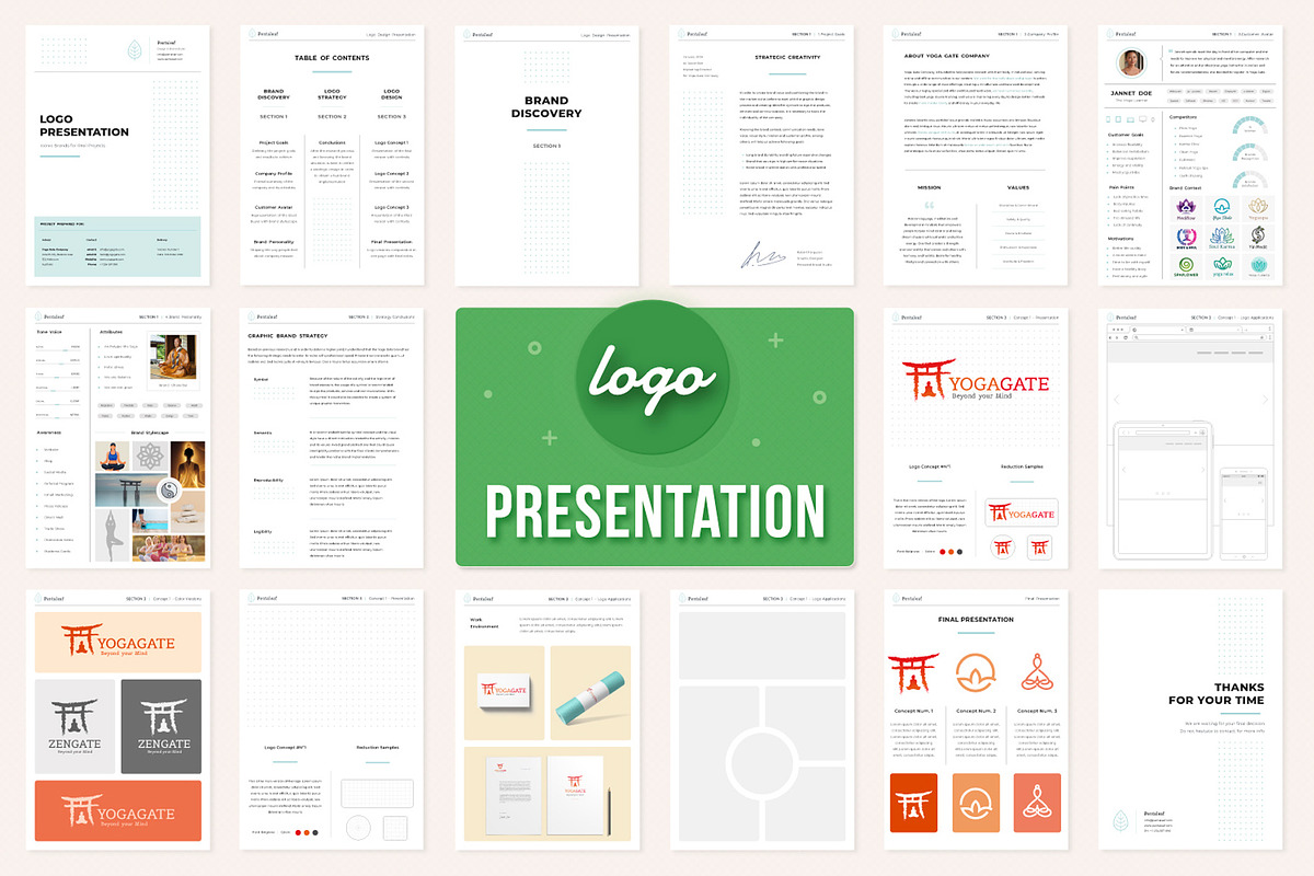 Professional Logo Presentation, a Presentation Template by Sargatal (Photo 1 of 11)