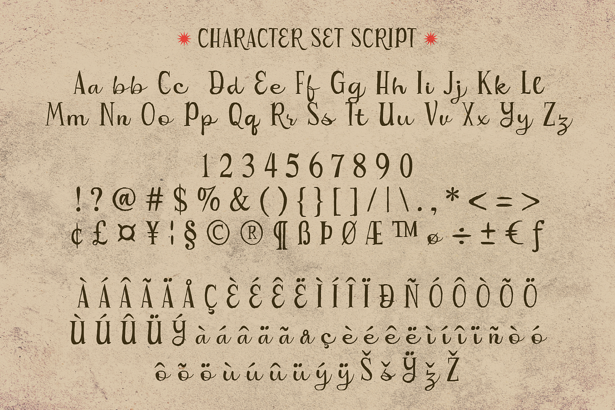 Vintage Grunge Handmade Font Duo, a Handwritten Font by Haps Space (Photo 8 of 10)